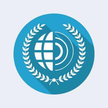 Dünya çapında bağlantı simgesi simgesi