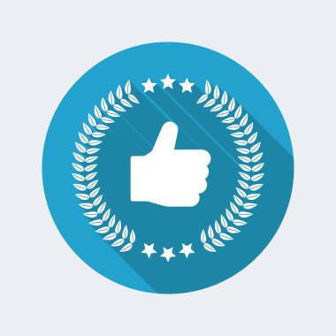 Üst düzey Premium hizmet için Thumb Up