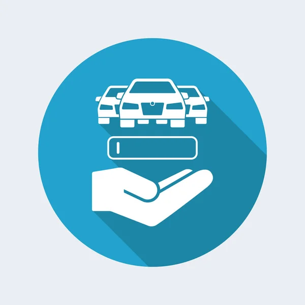 Online zoeken auto diensten — Stockvector