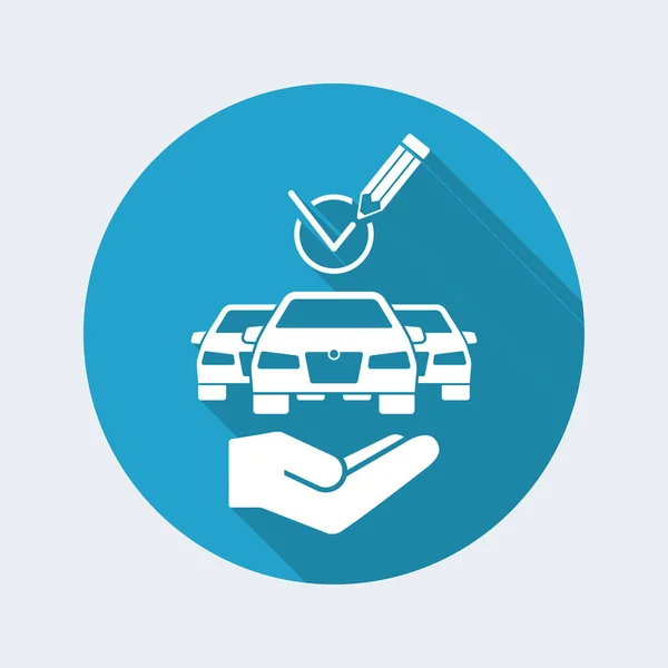 Checksign per i servizi automobilistici — Vettoriale Stock