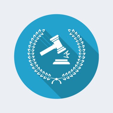 Mükemmel yasal hizmetler simgesi