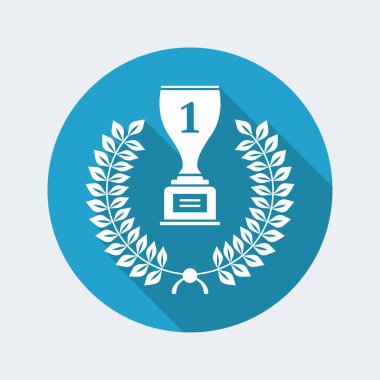 İlk yer kazanan kupa simgesi