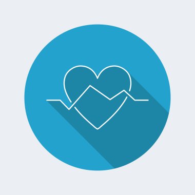 Tıbbi hizmetler Lineal simgesi