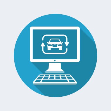 Bilgisayar masaüstünde araç paylaşım hizmeti