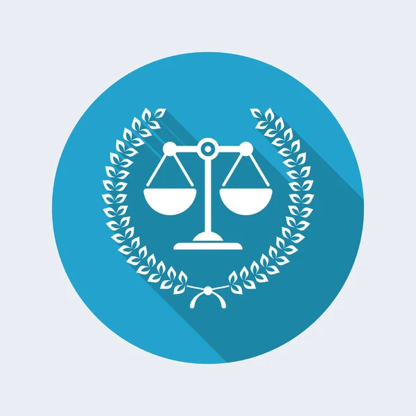 Ikona usługi pomocy prawnej — Wektor stockowy