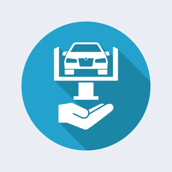 Auto Assistance Service icoon — Stockvector