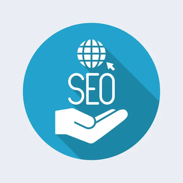 Seo services web mondiaux — Image vectorielle