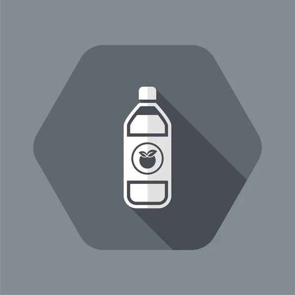 Ilustración vectorial del icono de zumo de fruta aislado — Vector de stock