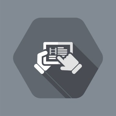 film tablet üzerinde