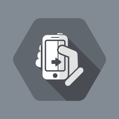 dokunmatik sürgülü simgesi