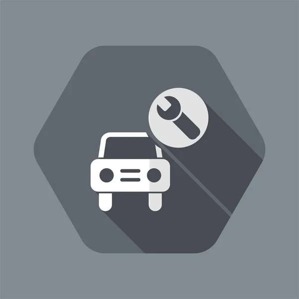 Ilustración vectorial de un icono de reparación de coche aislado — Archivo Imágenes Vectoriales