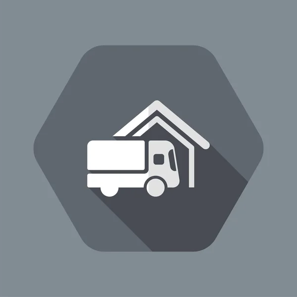 Van delivery icon — Stock Vector