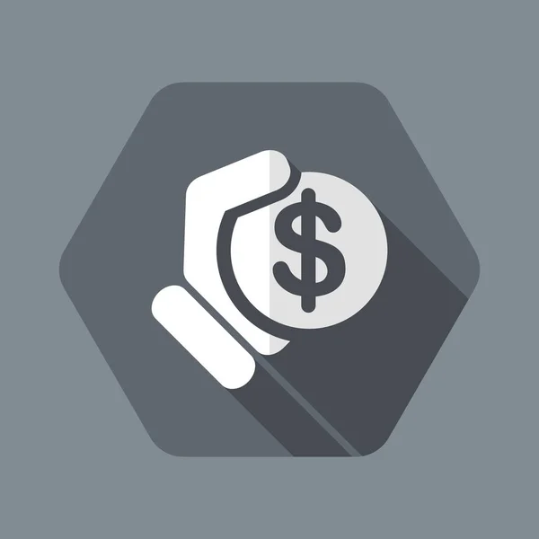 Ilustração do ícone do dinheiro —  Vetores de Stock