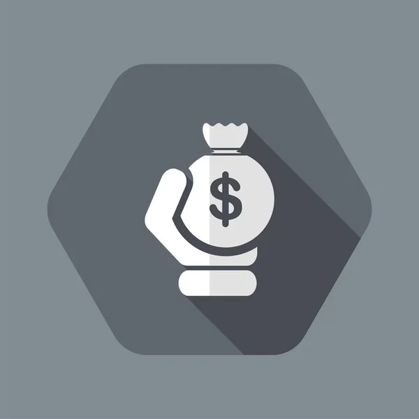 Geld OSS pictogram — Stockvector