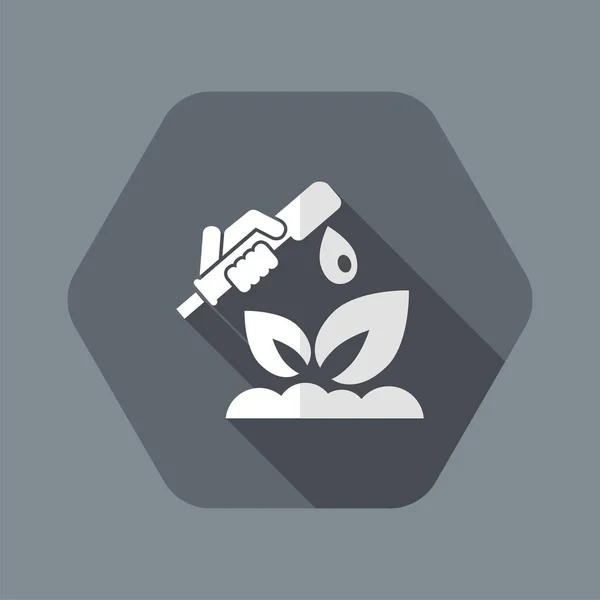 Planta de riego — Vector de stock