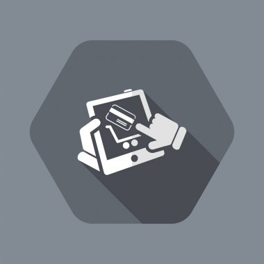 Web alışveriş simgesi