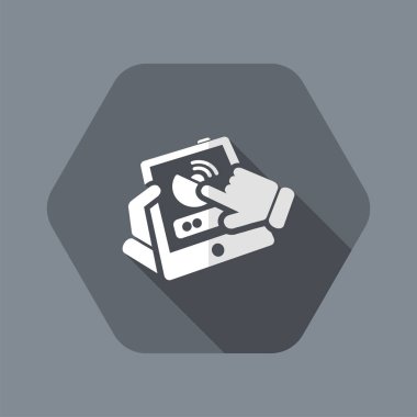 anten bağlantısını Tablet