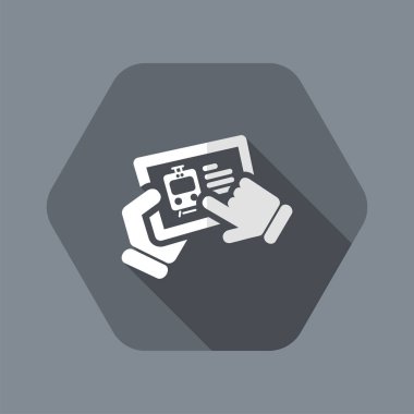 Seyahat Acentası Web sitesinde tablet