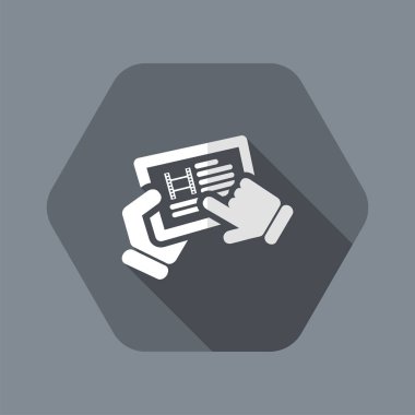 film tablet üzerinde