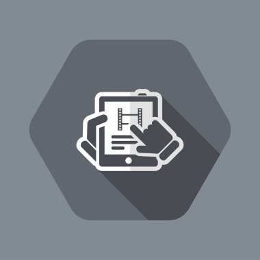 film tablet üzerinde