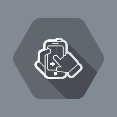 dokunmatik sürgülü simgesi