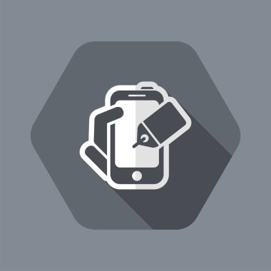 telefon etiketi simgesi