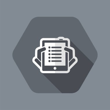 Tablet liste simgesi