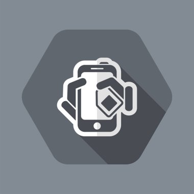 telefon kartı simgesi