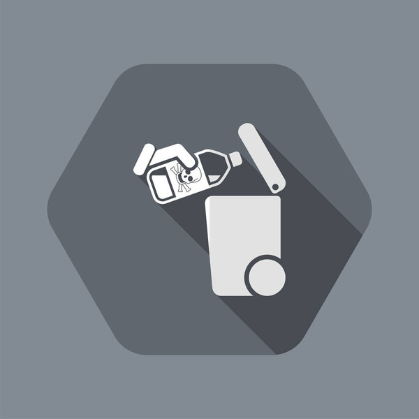 Отдельный значок сбора отходов