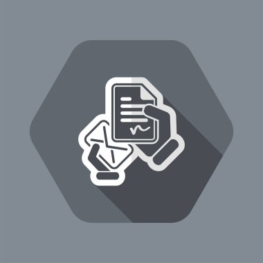 İmzalı bir belge ile posta