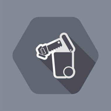 Atık toplama simgesini ayır