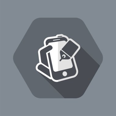 telefon etiketi simgesi