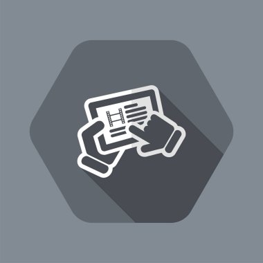 film tablet üzerinde