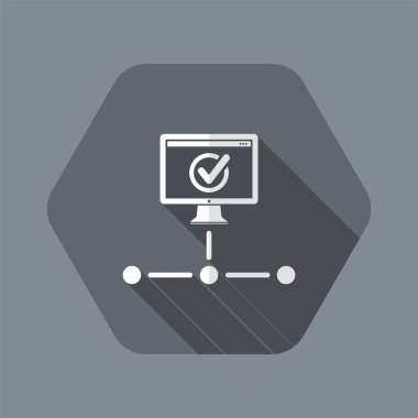 Internet onay nokta simgesini