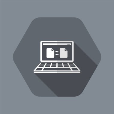 Alım Satım - düz dosya en az simgesi