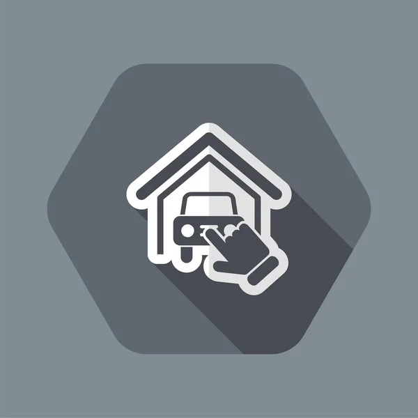 Car service icon — Stock Vector