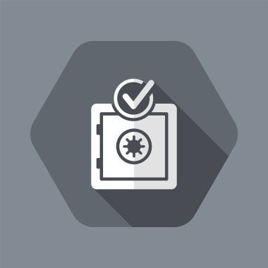 Güvenli kasa simgesini kontrol