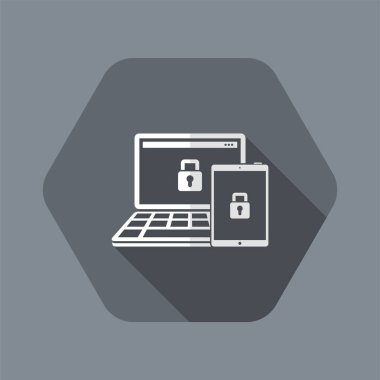 Çoklu cihazlar koruma simgesi