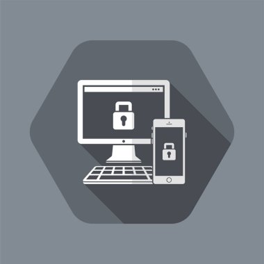 Çoklu cihazlar koruma simgesi