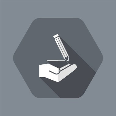 Kalem - Minimal modern simgesi