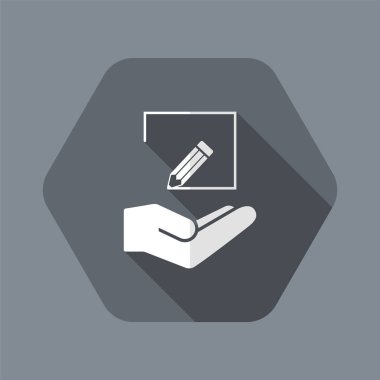 Proje Tasarım - düz simgesi