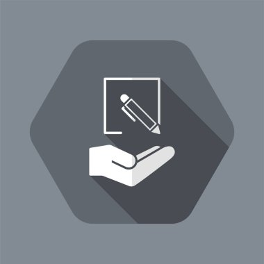 Proje Tasarım - düz simgesi