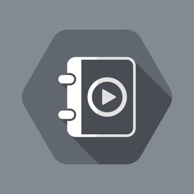 Çoklu ortam çalma listesi - Minimal simgesi