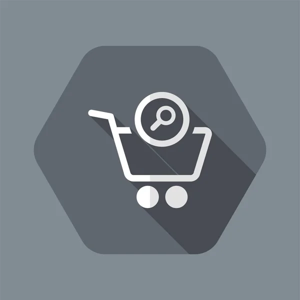 Hitta produkten i web butiken — Stock vektor
