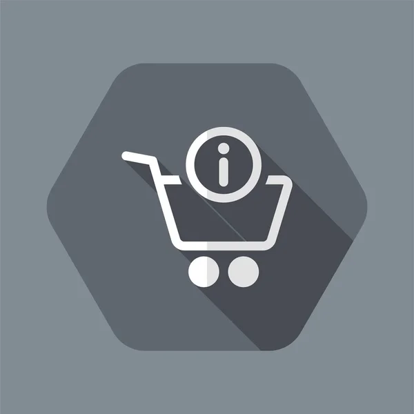 Information och stöd för shopping — Stock vektor