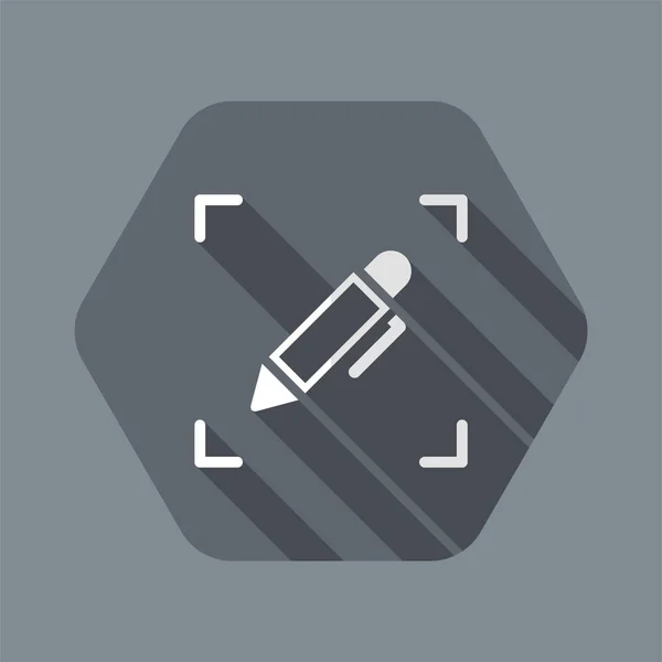 Service de projets personnalisés icône vectorielle — Image vectorielle