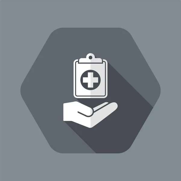 Servicios médicos - Vector icono plano — Vector de stock
