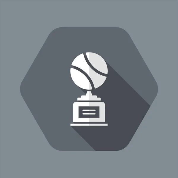 Sport-Cup - Vektor-Web-Symbol — Stockvektor