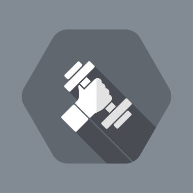 Spor salonu Eğitim simge sembolü