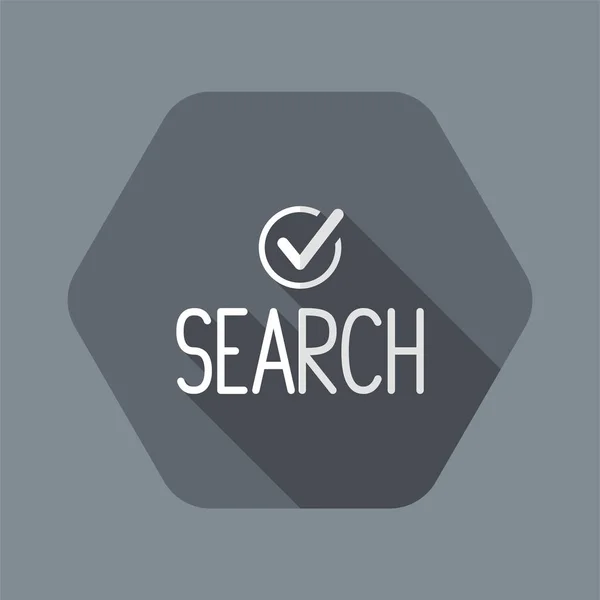 Digital search - Vector icon for computer website or application — Stock Vector